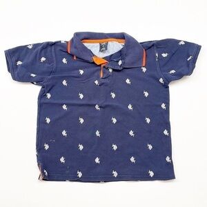 U.S. Polo Assn. little boys navy blue polo shirt